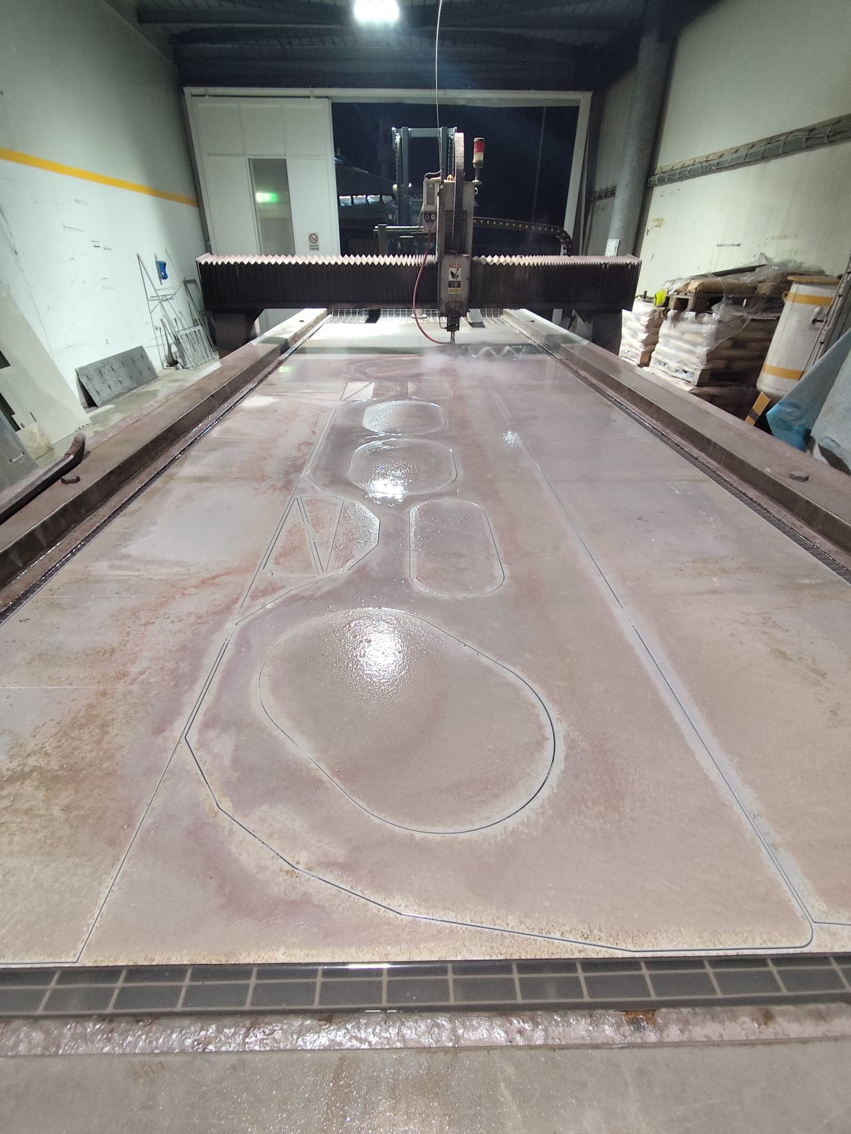 Macchina waterjet